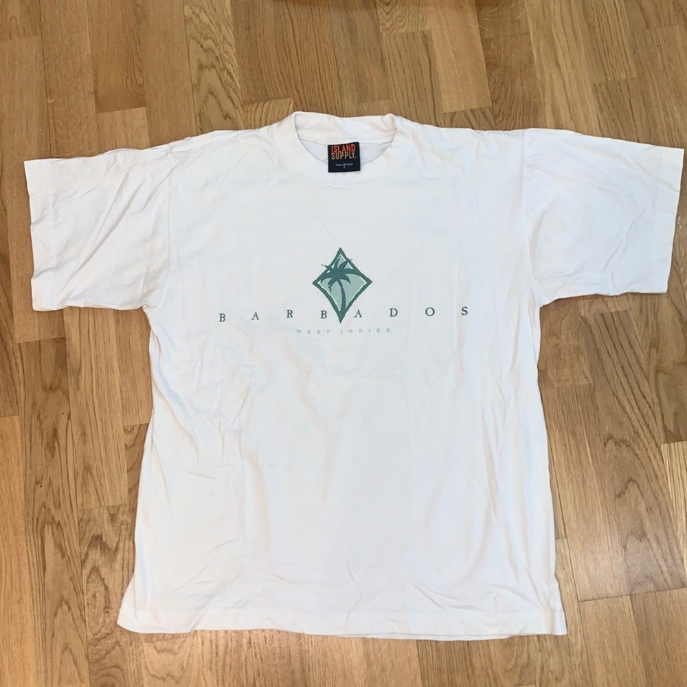 Barbados White T-Shirt